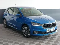 Used Skoda Fabia SE L 2022 Blue Hatchback