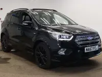 Used Ford Kuga ST-Line X 150 HP (110 kW) 2017 Black SUV
