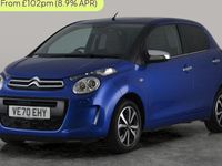 Used Citroën C1 Shine 72 HP (52 kW) 2021 Blue Hatchback
