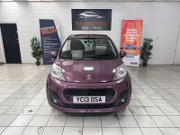 Used Peugeot 107 Active 68 HP (50 kW) 2013 Purple Hatchback