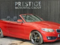 Used BMW 218 Sport Line 2019 Orange Cabriolet
