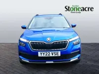 Usado Skoda Kamiq SE 110 HP (80 kW) 2022 Azul SUV
