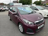 Used Peugeot 108 Active 68 HP (50 kW) 2018 Mauve/purple Hatchback