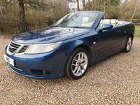 Used Saab 9-3 Cabriolet Vector 2009 Blue Cabriolet