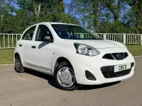 Usata Nissan Micra Visia 80 CV (58 kW) 2015 Bianco Utilitaria