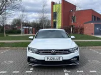 Used VW Passat R-line 150 HP (110 kW) 2021 White Sedan