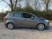 Käytetty Ford C-MAX Titanium 120 HP (88 kW) 2018 Harmaa Tila-auto