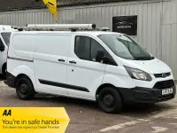 Used Ford Transit Custom 105 HP (77 kW) 2017 White Van