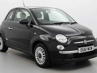 Usado Fiat 500 Lounge 69 HP (50 kW) 2011 Preto Citadino