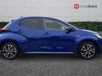 Used Toyota Yaris Hybrid Design 116 HP (85 kW) 2021 Blue Hatchback