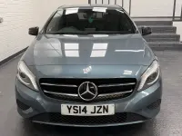 Used Mercedes A200 134 HP (98 kW) 2014 Blue Hatchback