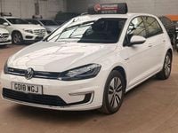 Used VW e-Golf 99 kW (135 HP) 2018 White Hatchback