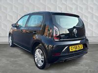 Used VW up! high up! 90 HP (66 kW) 2018 Black Hatchback