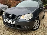 Used VW Polo Match 60 HP (44 kW) 2008 Grey Hatchback