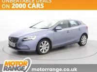 Used Volvo V40 Inscription 152 HP (111 kW) 2018 Blue Hatchback