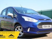 Used Ford B-MAX Zetec 100 HP (73 kW) 2014 Blue MPV