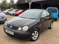 Used VW Polo S 75 HP (55 kW) 2003 Black Hatchback