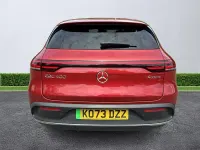 Used Mercedes EQC400 AMG line 300 kW (408 HP) 2023 Red SUV