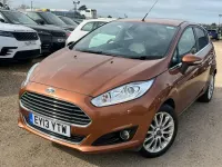 Used Ford Fiesta Titanium X 125 HP (91 kW) 2013 Yellow Hatchback