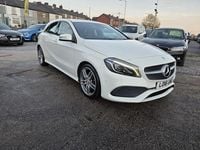Used Mercedes A220 AMG line 2016 White Hatchback