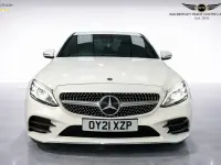 Used Mercedes C300 AMG line 258 HP (189 kW) 2021 White Sedan