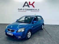 Used Kia Rio 95 HP (69 kW) 2011 Blue Hatchback