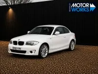 Usado BMW 118 Coupé Exclusive 143 CV (105 kW) 2013 Blanco Coupe