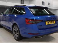 Used Skoda Superb SportlinePlus 218 HP (160 kW) 2021 Blue Estate