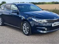 Used Kia Optima 141 HP (103 kW) 2018 Blue Estate