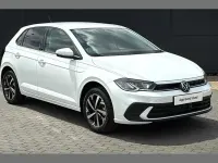 New VW Polo Match 95 HP (69 kW) 2025 White Hatchback