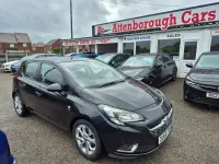 Used Vauxhall Corsa SRi 88 HP (64 kW) 2016 Black Hatchback