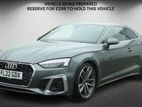 Used Audi A5 S-Line 204 HP (150 kW) 2022 Daytona gray pearl effect/daytona gray pearl effec Coupe