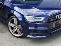 Used Audi S3 Black Edition 2017 Blue Sedan
