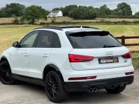 Used Audi Q3 Black Edition 184 HP (135 kW) 2017 White SUV