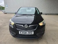 Used Vauxhall Crossland X S 110 HP (80 kW) 2019 Black SUV