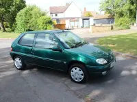 Used Citroën Saxo 60 HP (44 kW) 2001 Green Hatchback