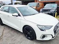 Used Audi A3 Sport 2021 White Sedan