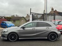 Used Mercedes A250 AMG 211 HP (155 kW) 2014 Grey Hatchback