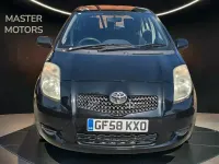 Used Toyota Yaris 87 HP (63 kW) 2008 Black Hatchback