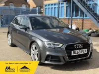Used Audi A3 S-Line 2019 Grey Sedan