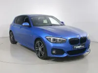 Used BMW 120 Efficient Dynamics 181 HP (133 kW) 2019 Blue Hatchback
