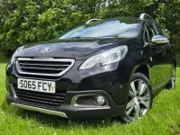 Used Peugeot 2008 100 HP (73 kW) 2015 Black SUV