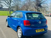 Usado VW Polo SE 85 HP (62 kW) 2010 Azul Citadino