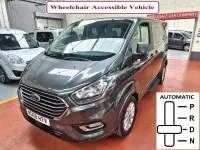 Used Ford Tourneo Custom Titanium 130 HP (95 kW) 2018 Grey Van