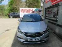 Used Vauxhall Astra SRi 136 HP (100 kW) 2017 Silver Hatchback