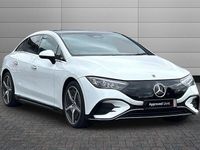 Used Mercedes EQE300 AMG Line Premium 180 kW (245 HP) 2024 Opalite white metallic Sedan