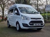 Used Ford Transit Custom Trend 130 HP (95 kW) 2017 White Estate