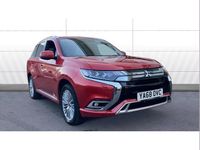 Used Mitsubishi Outlander P-HEV 221 HP (162 kW) 2018 Red SUV