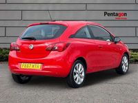 Used Vauxhall Corsa 73 HP (53 kW) 2017 Red Hatchback