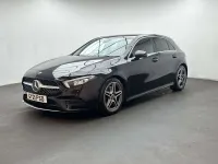 Used Mercedes A220 AMG line 190 HP (139 kW) 2021 Black Hatchback